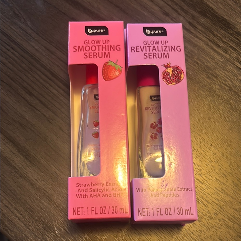 B-Pure Glow Up Smoothing and Revitalizing Serum Set